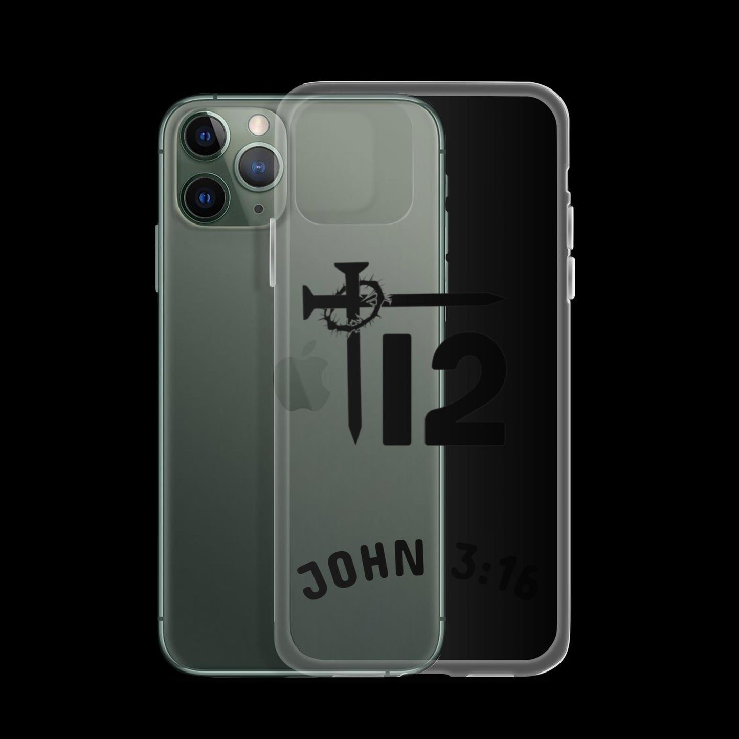 12T JOHN 3:16 Clear Case for iPhone®