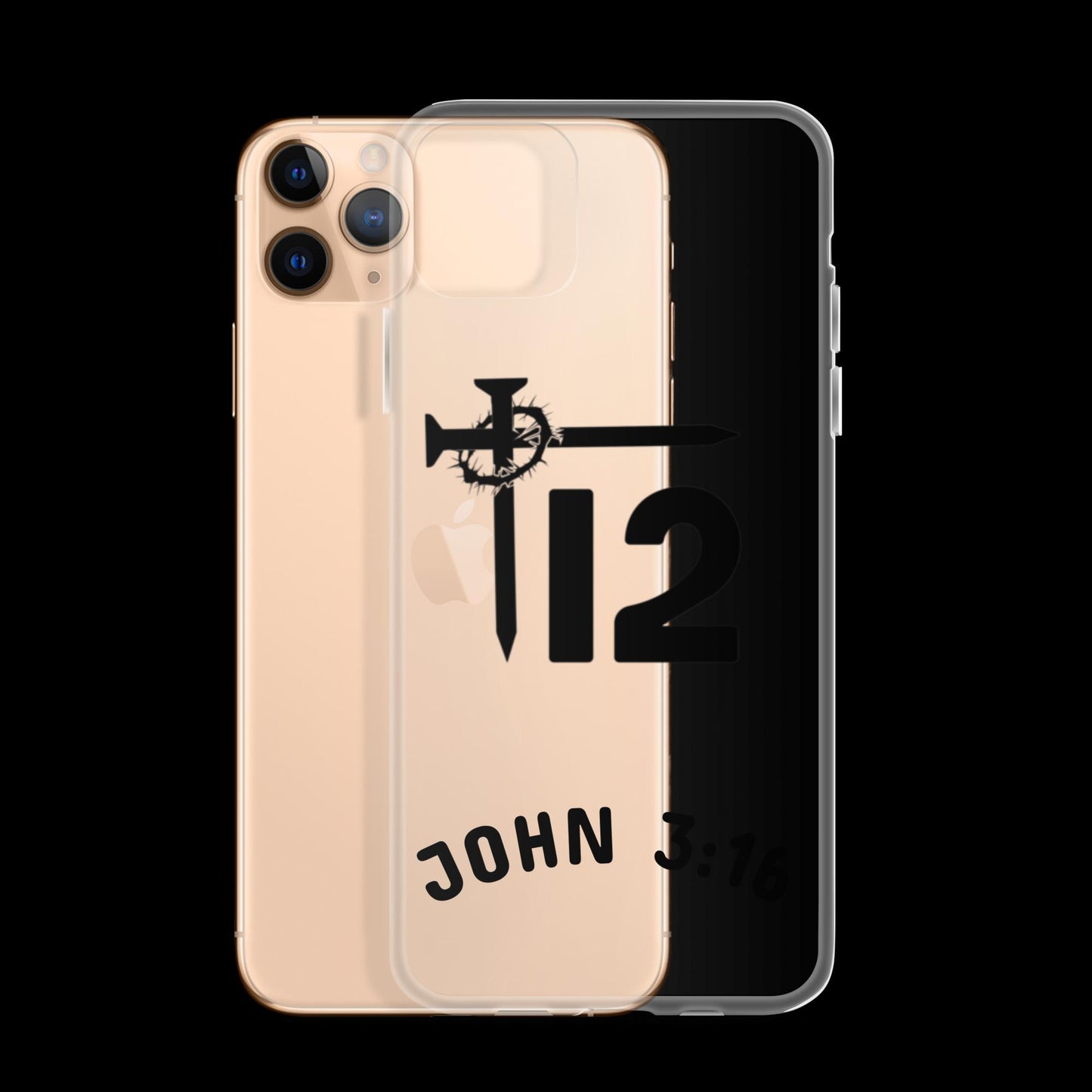 12T JOHN 3:16 Clear Case for iPhone®