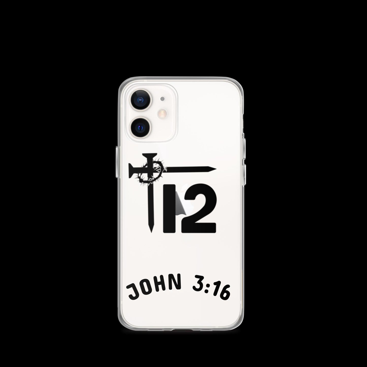 12T JOHN 3:16 Clear Case for iPhone®