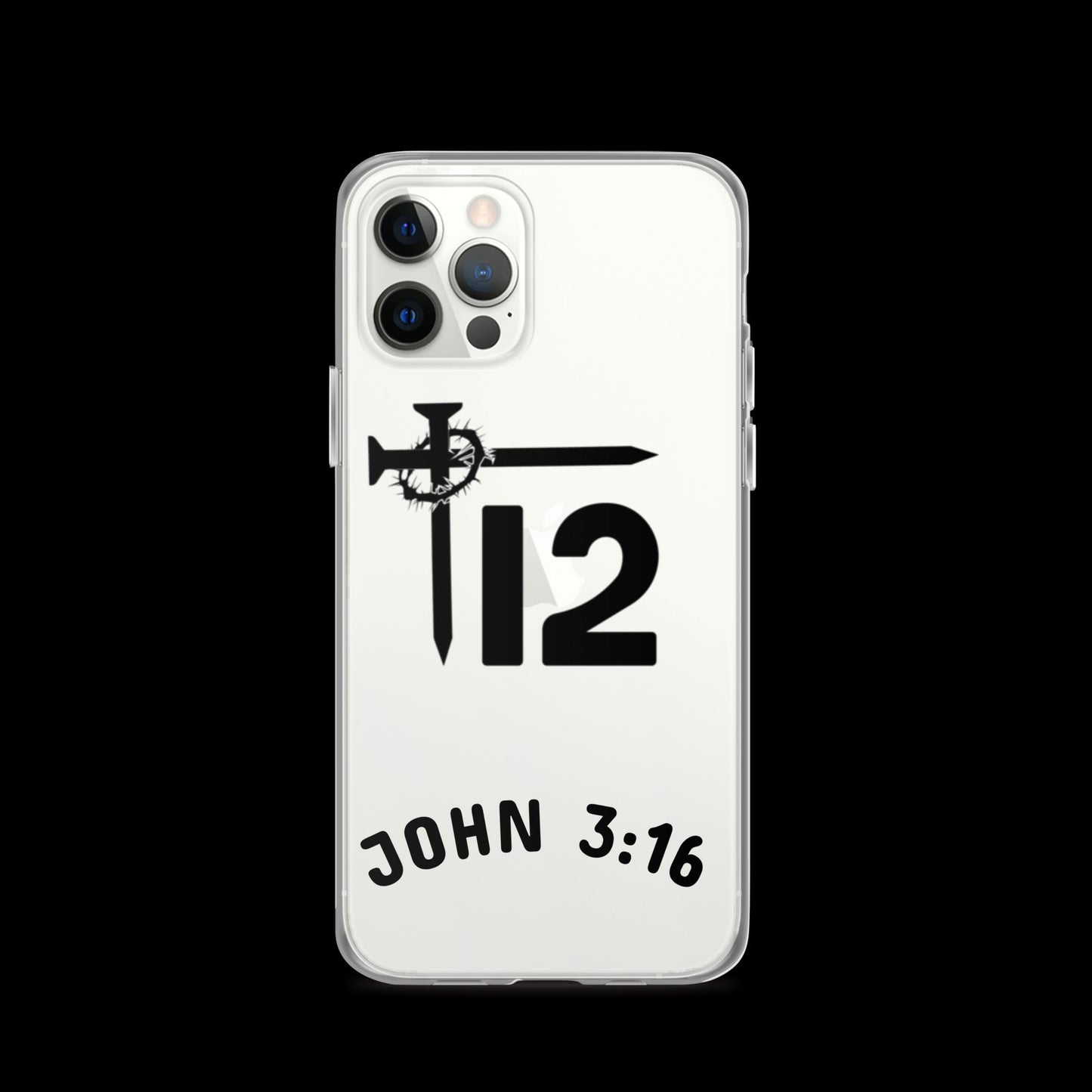 12T JOHN 3:16 Clear Case for iPhone®