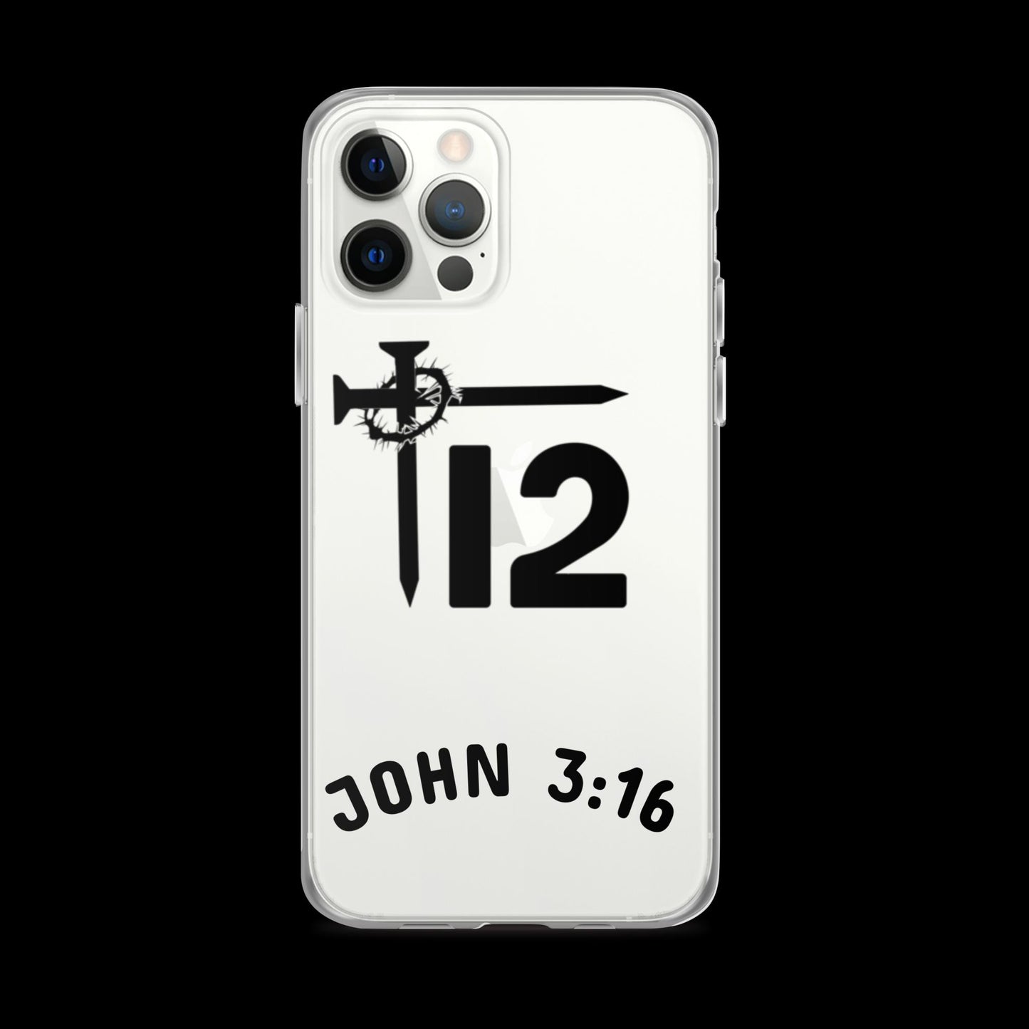 12T JOHN 3:16 Clear Case for iPhone®
