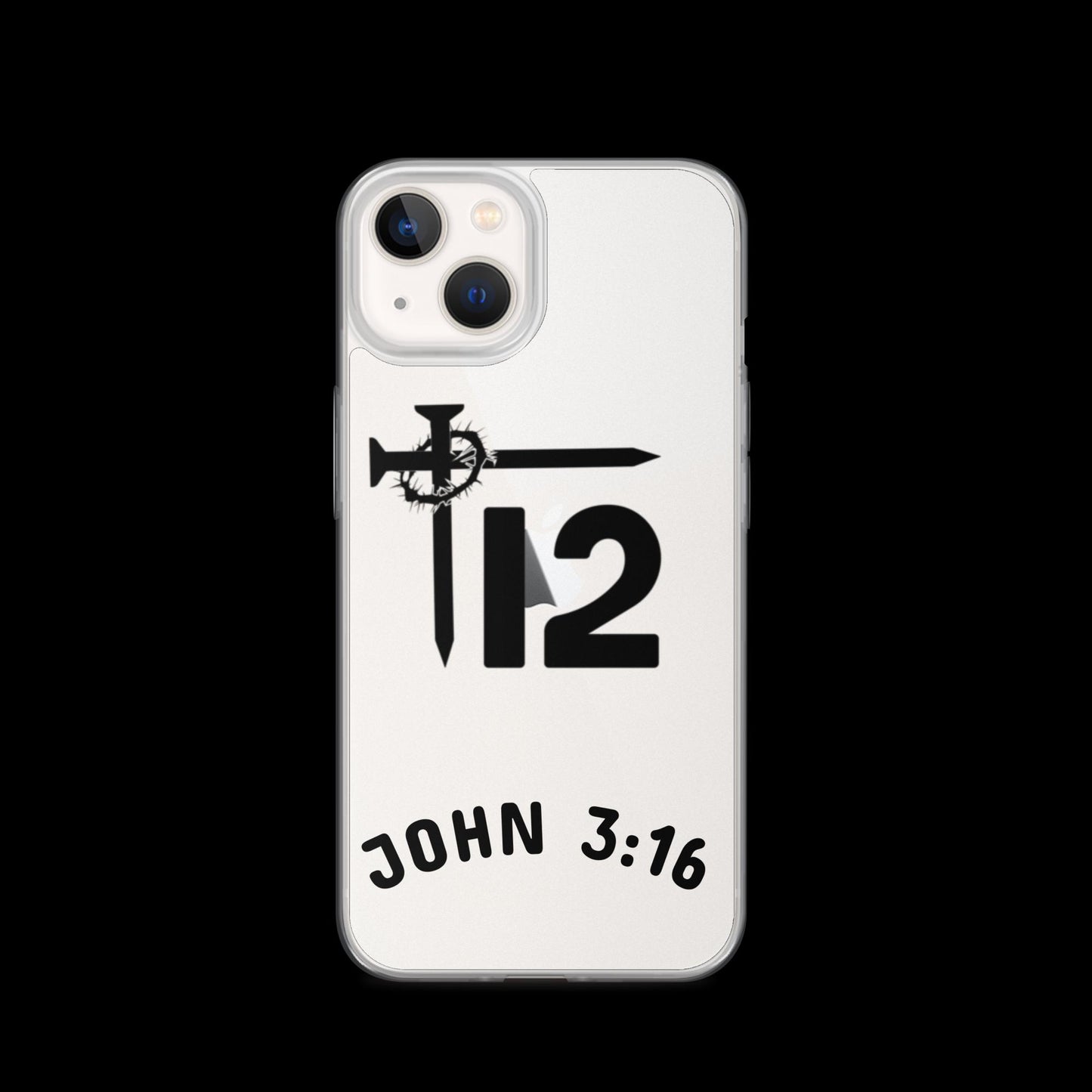12T JOHN 3:16 Clear Case for iPhone®