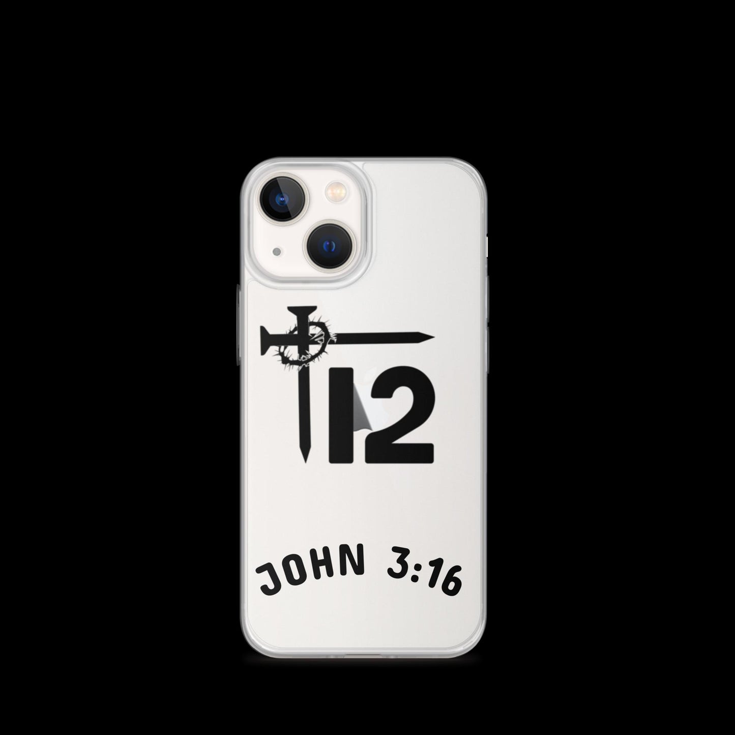 12T JOHN 3:16 Clear Case for iPhone®