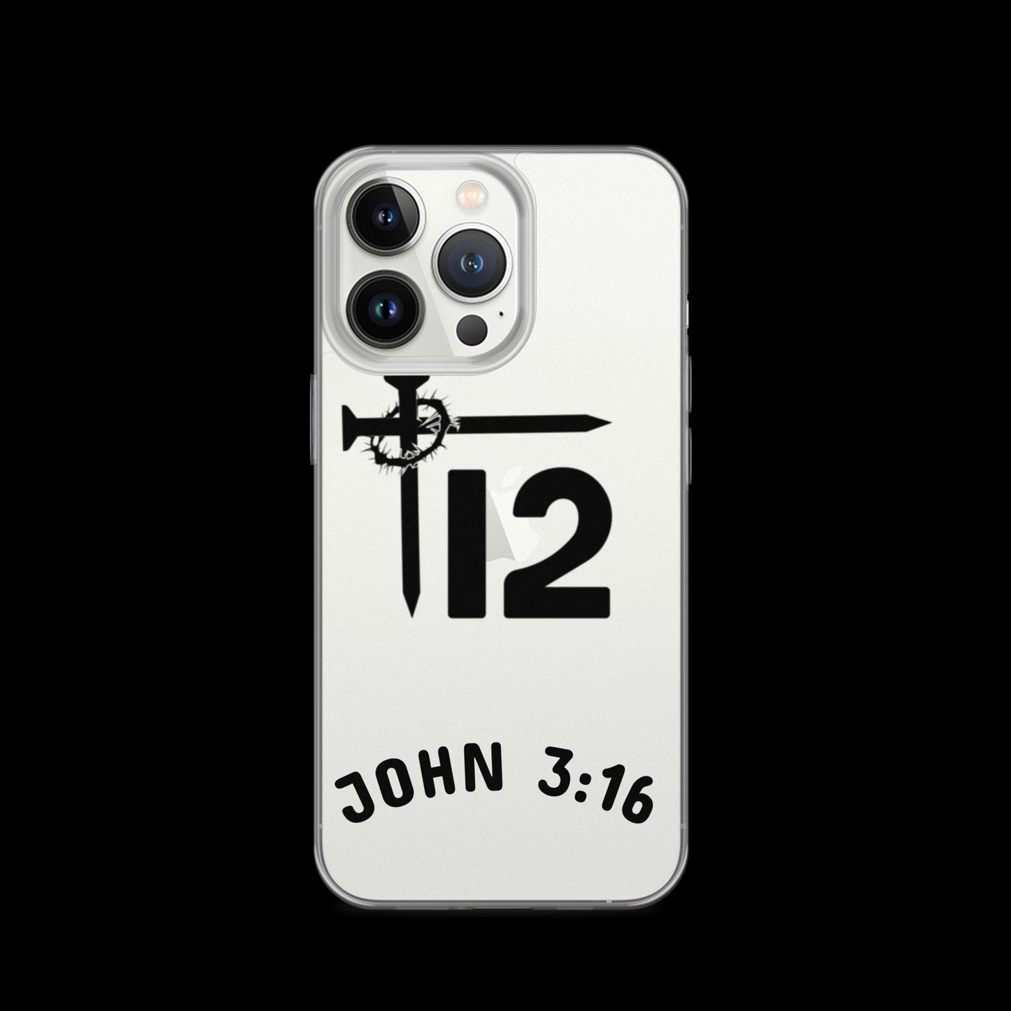 12T JOHN 3:16 Clear Case for iPhone®