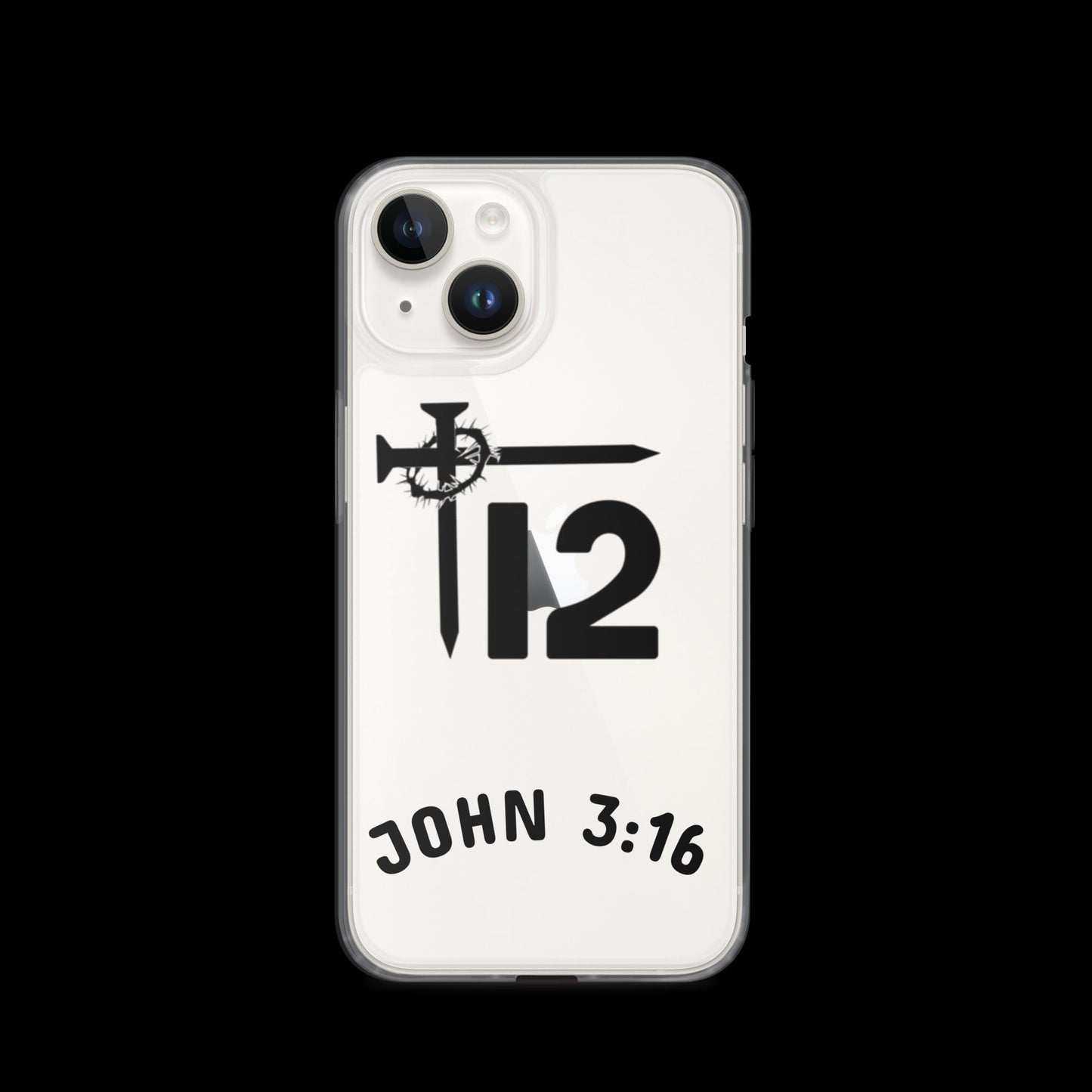 12T JOHN 3:16 Clear Case for iPhone®