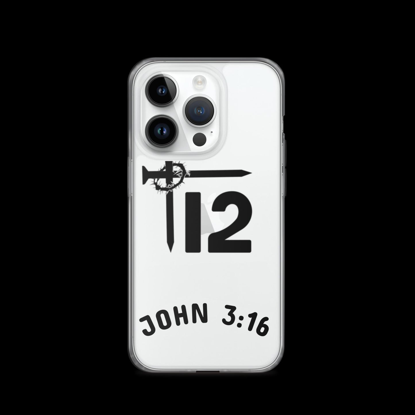 12T JOHN 3:16 Clear Case for iPhone®
