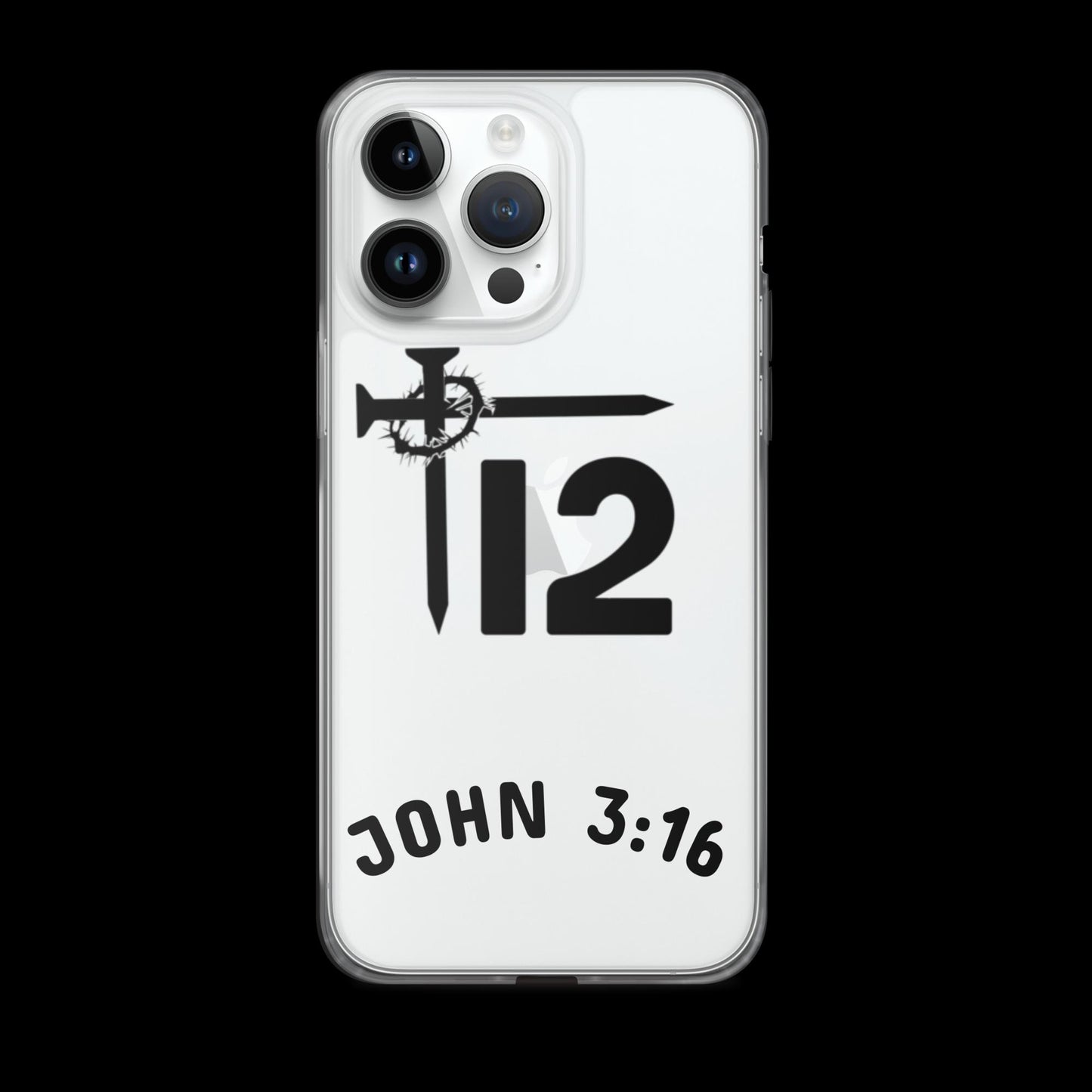 12T JOHN 3:16 Clear Case for iPhone®
