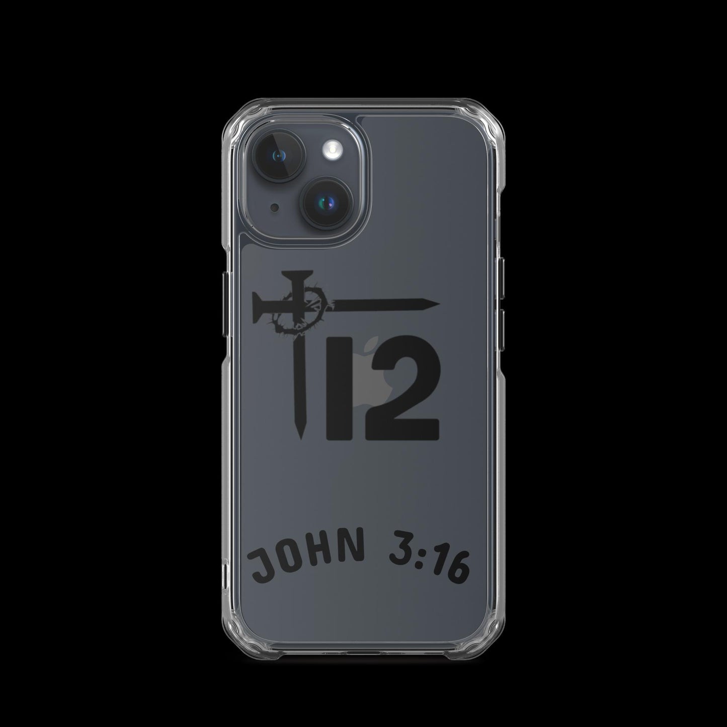 12T JOHN 3:16 Clear Case for iPhone®
