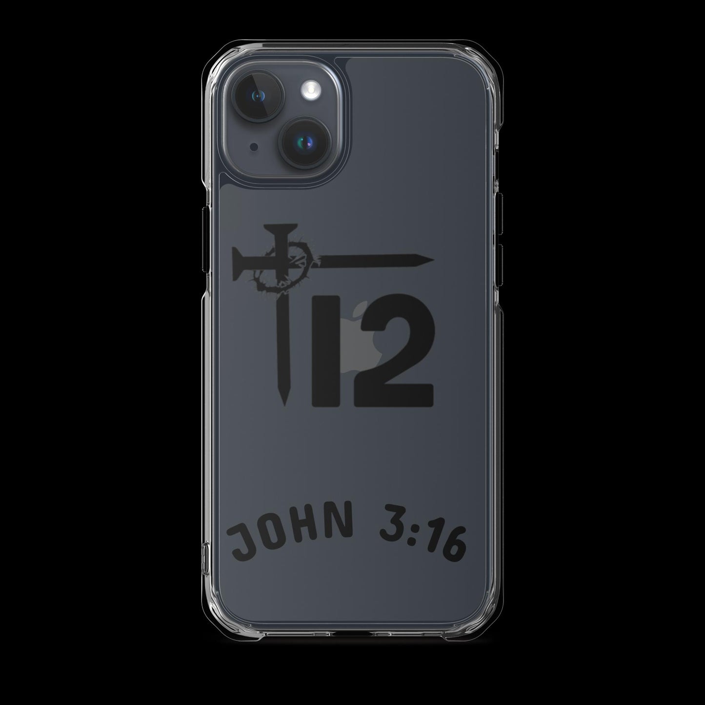 12T JOHN 3:16 Clear Case for iPhone®