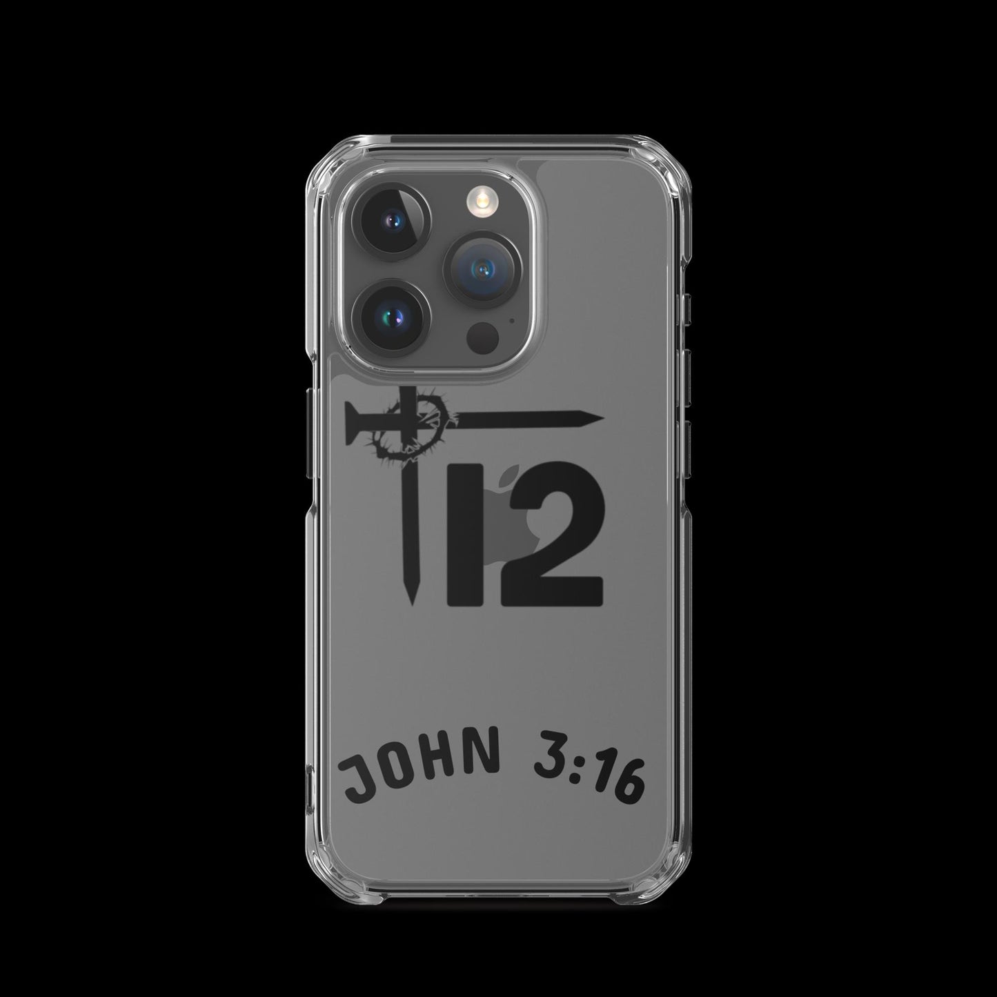 12T JOHN 3:16 Clear Case for iPhone®