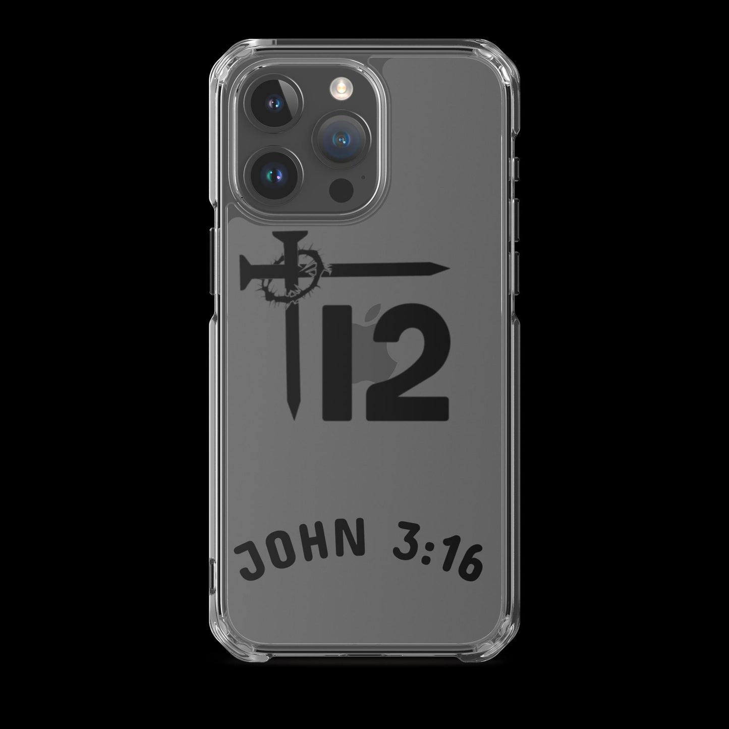12T JOHN 3:16 Clear Case for iPhone®