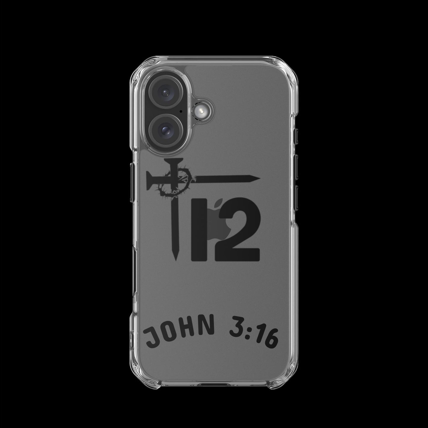 12T JOHN 3:16 Clear Case for iPhone®
