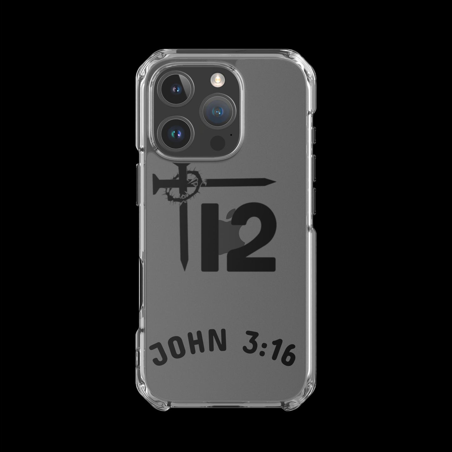 12T JOHN 3:16 Clear Case for iPhone®