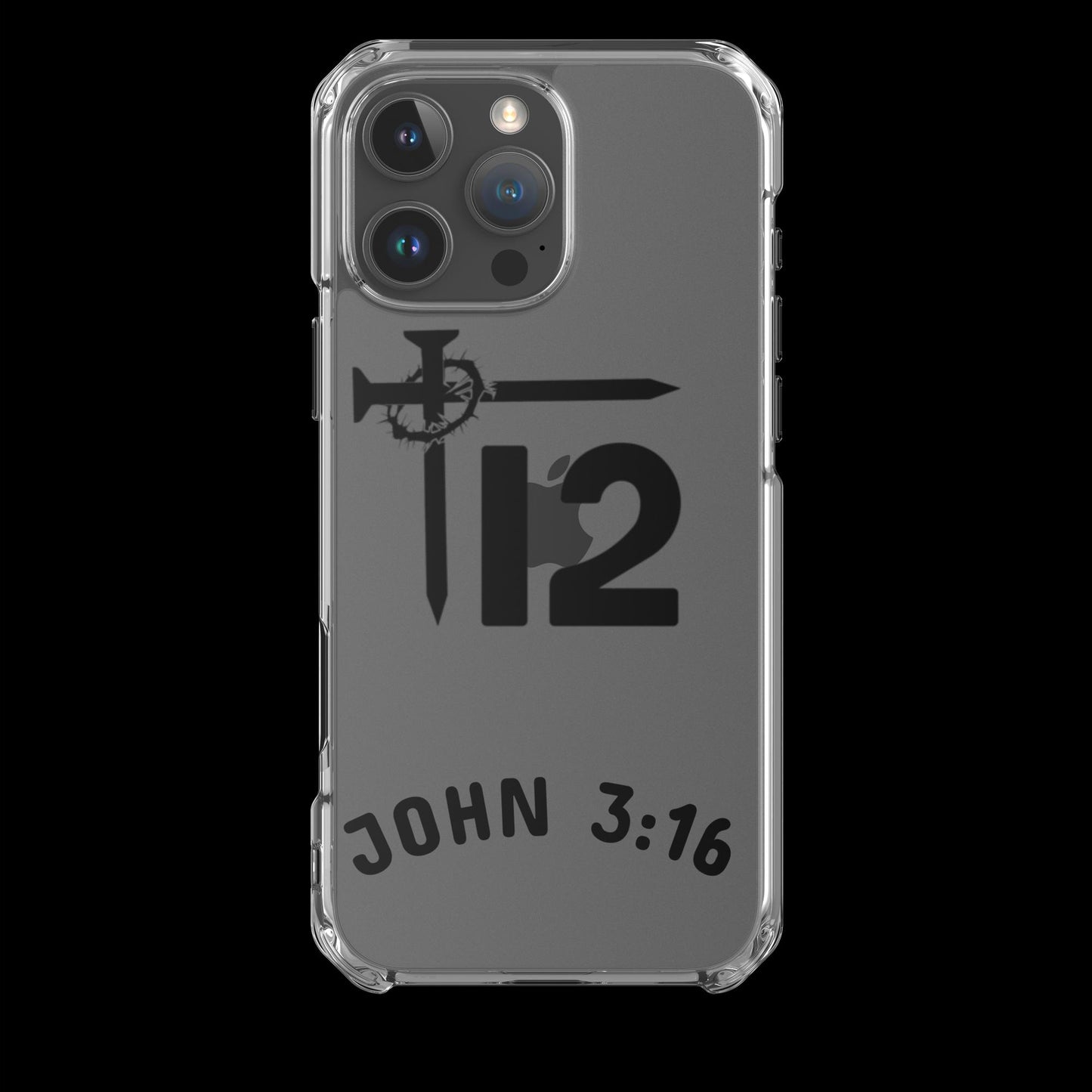 12T JOHN 3:16 Clear Case for iPhone®