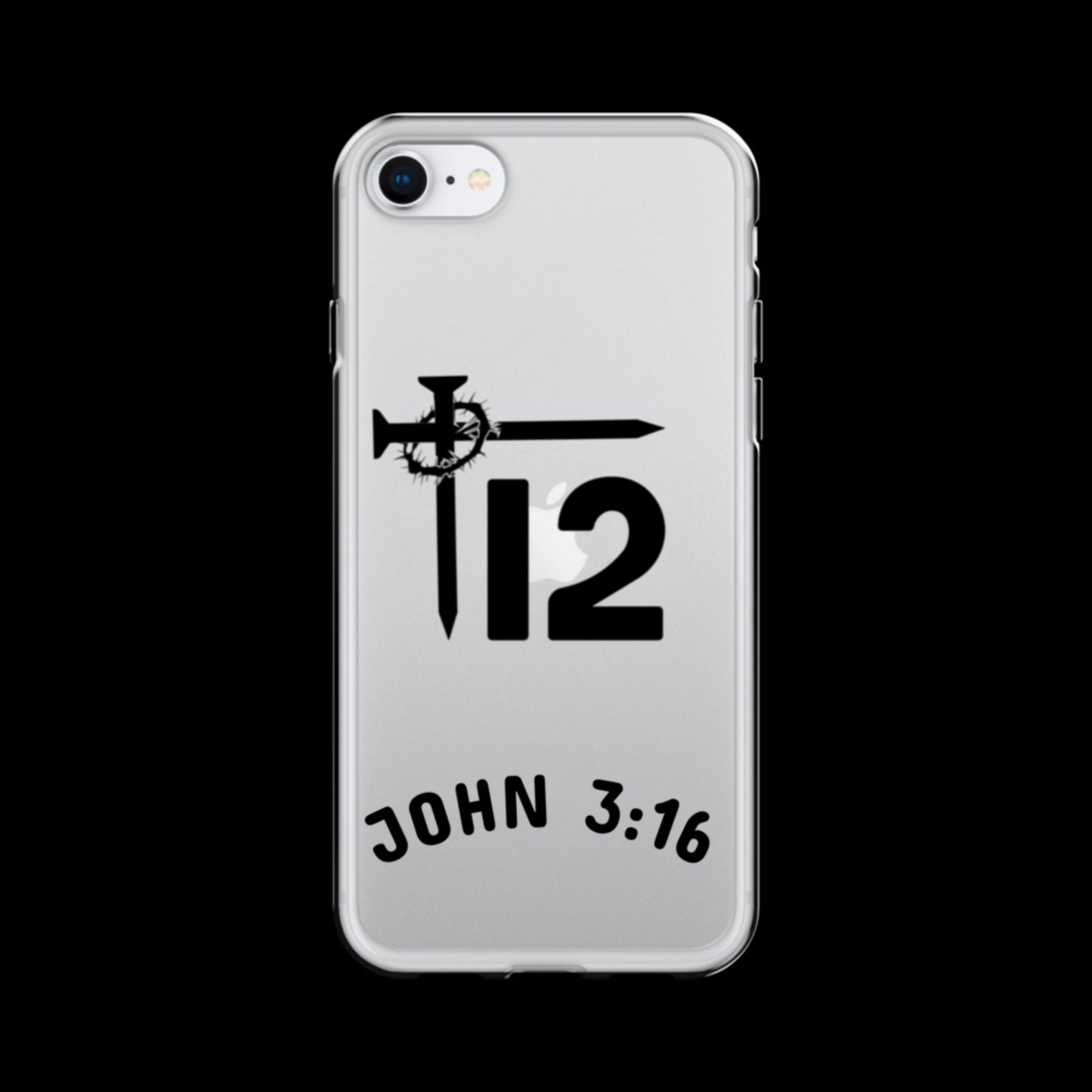 12T JOHN 3:16 Clear Case for iPhone®
