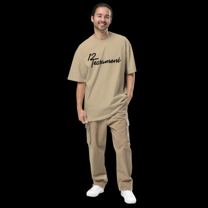12T Psalms 29:11 Oversized faded t-shirt