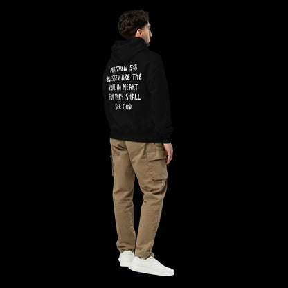 Matt 5:8  hoodie