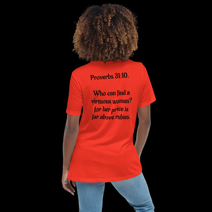 Proverbs 31:10 A Virtuous Women's Relaxed T-Shirt